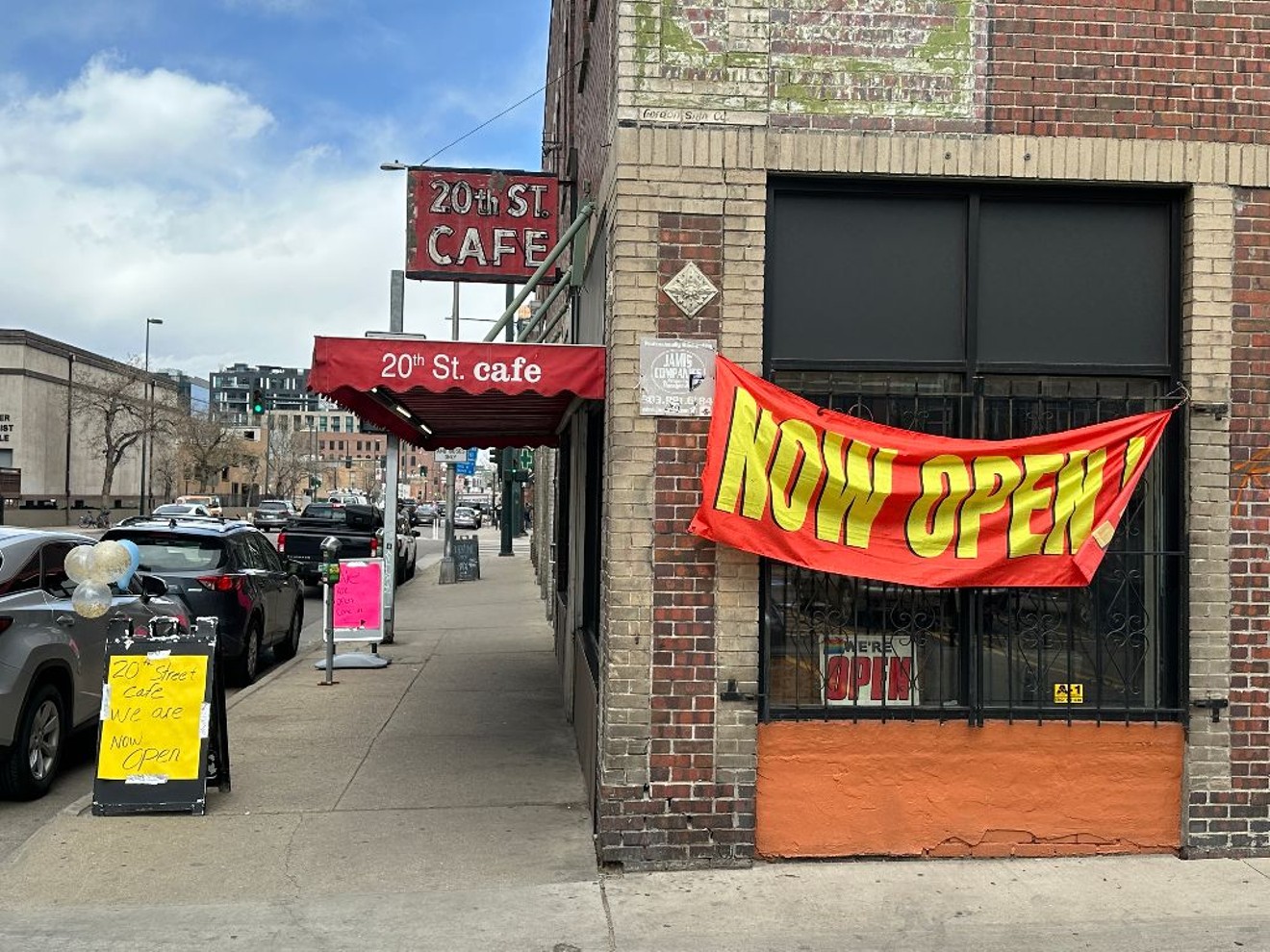 The new proprietors of 20th Street Cafe want to assure you that it's open.