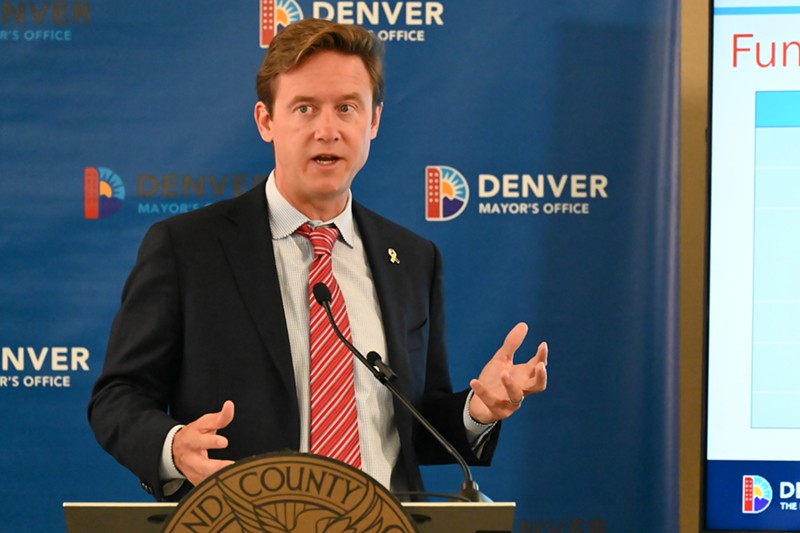 Denver Mayor Mike Johnston says his plan to house 1,000 homeless residents by 2024 will cost almost $50 million.