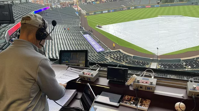 man over coors field