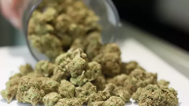 Jar of weed