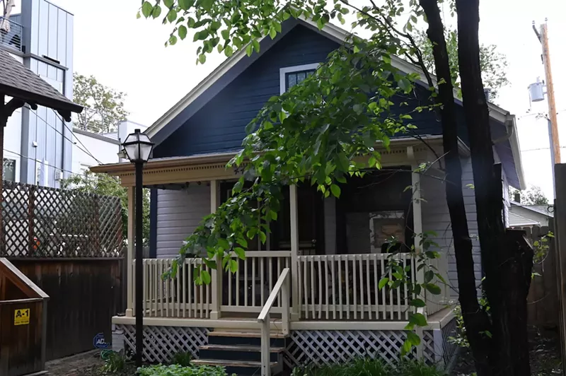 Image: Tennyson Street continues to change each decade, but the house on 4450 N Tennyson Street has survived more than a century.