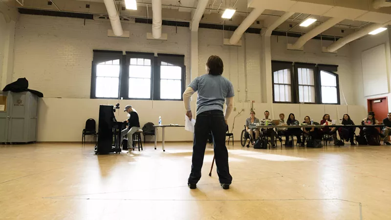 Image: Auditions and callbacks were held for Chicago January 2019.