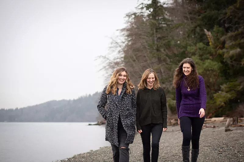 Image: Ranyard, Easterly, and Holden (L-R) are the authors of Adoption Unfiltered: Revelations from Adoptees, Birth Parents, Adoptive Parents, and Allies