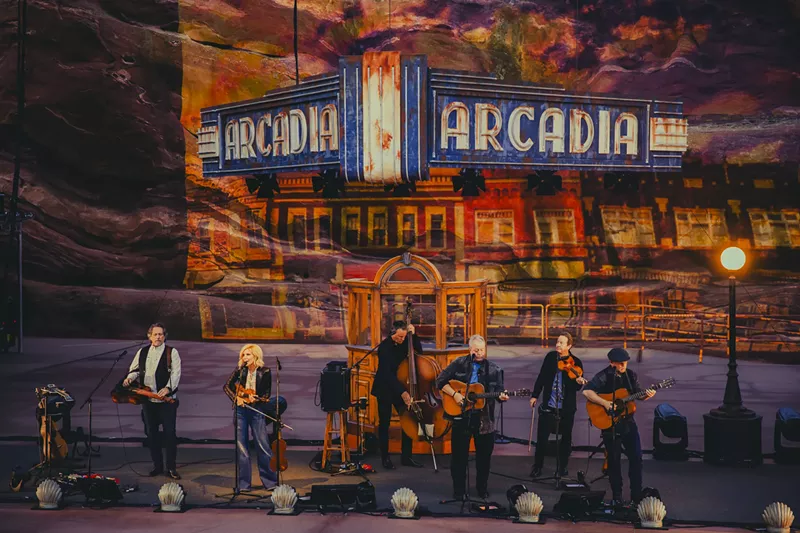 Image: Alison Krauss & Union Station performed to a sold-out crowd at Red Rocks.