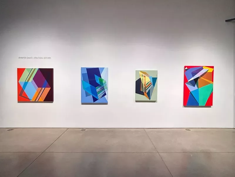 Image: Jenniffer Omaitz, installation shot of works at Space Gallery.