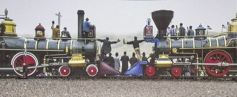 Image: Zhi Lin, “Chinaman's Chance on Promontory Summit: Golden Spike Celebration, 12:30 p.m., May 10, 1869,” video still.