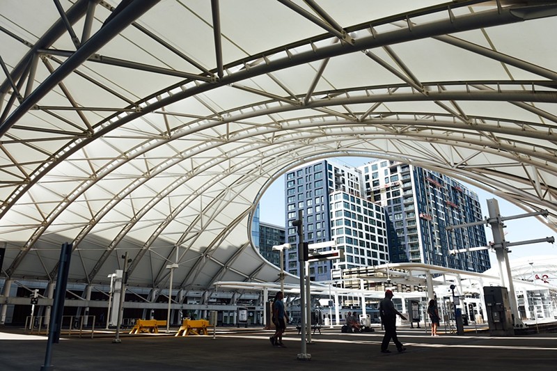 Allied Security provides services for RTD at Union Station...for now.