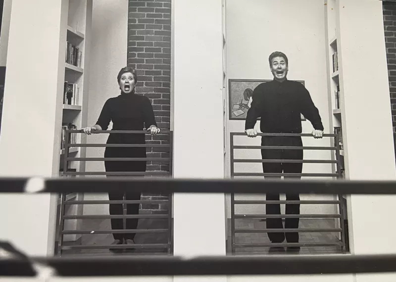 Image: Rex and Sharon Brown back in 1991 when Pattern Shop Studios was newly constructed.
