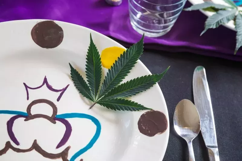 Image: Morrison hotel Arrowhead Manor offers marijuana-infused dinner to guests.