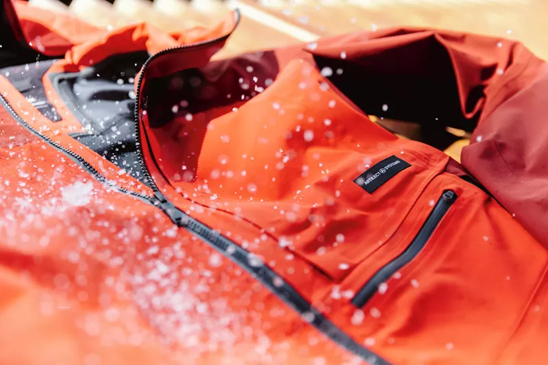Image: ARTILECT's PFAS-free membrane is water resistant.