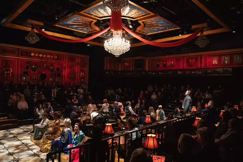Image: interior of a theater