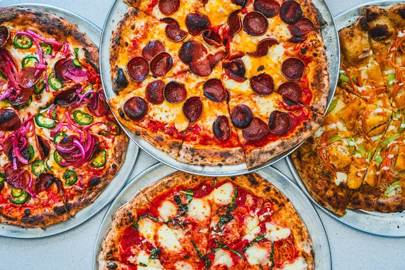 Image: pizzas