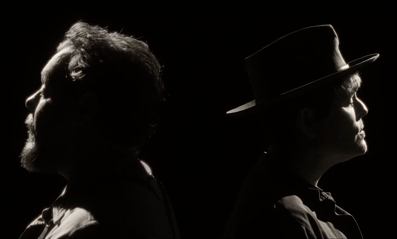 Image: Nathaniel Rateliff and Gregory Alan Isakov.