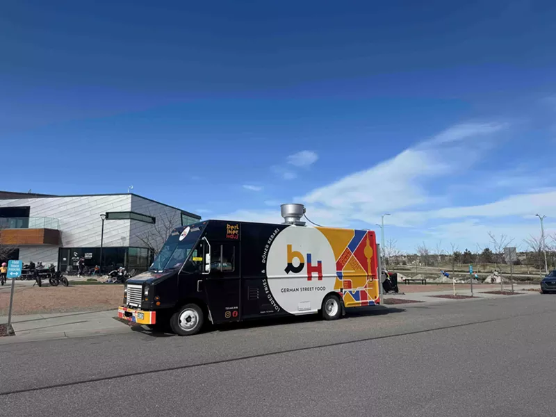 Image: The branding draws from the Berlin Bauhaus aesthetic and features Berlin's metro lines along the back of the truck.
