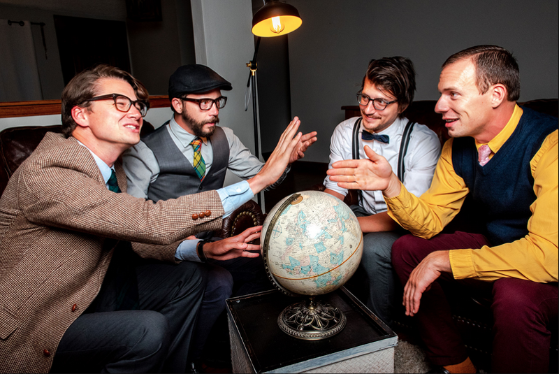 Image: Big Dopes members hope to expand their reach with new album Destination Wedding.
