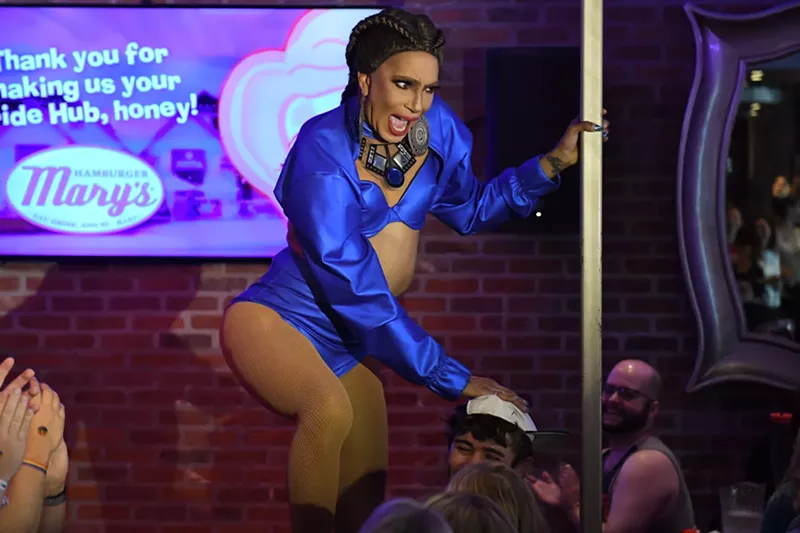 Image: You're most likely to catch Misdemeanor performing at Hamburger Mary's (pictured), Xbar, Triangle and Ophelia's.