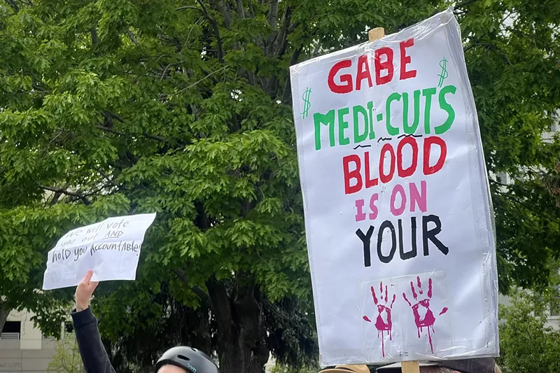 Image: Nearly 30 percent of Gabe Evans's constituents and 16 percent of Lauren Boebert's constituents are on Medicaid.
