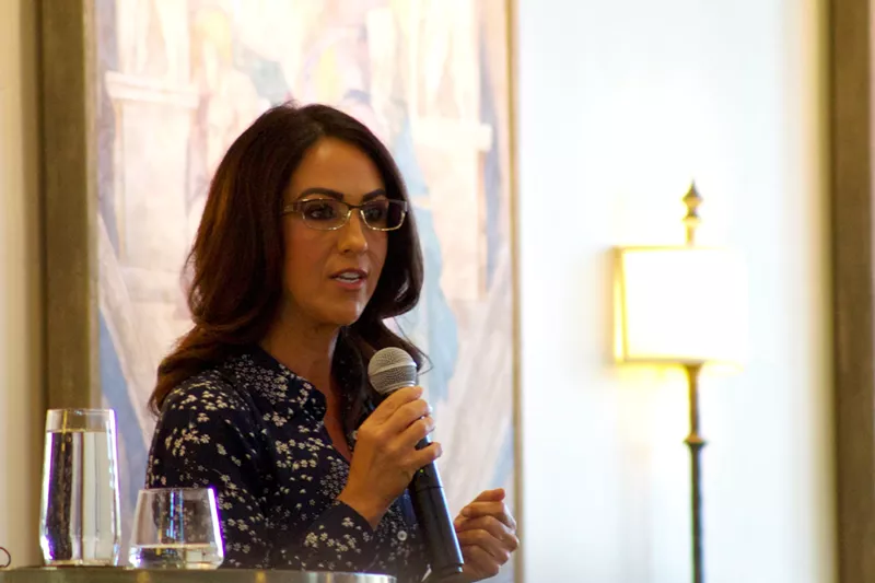 Image: Republican Congresswoman Lauren Boebert is battling Democratic labor activist and speechwriter, Trisha Calvarese, to represent Congressional District Four.