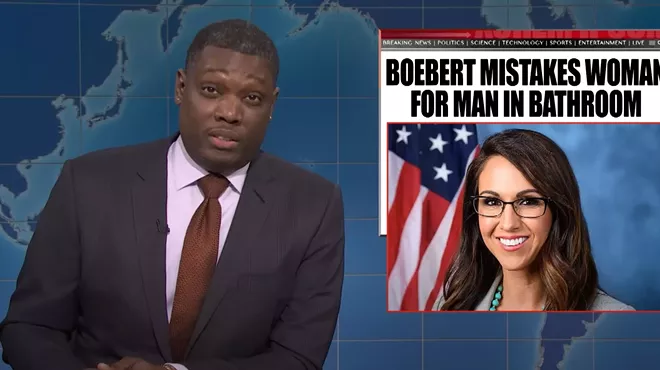 congresswoman and Saturday Night newscast
