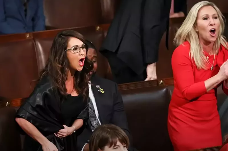 Image: When people who peaked in high school somehow get into elected office — that's when we get heckling at the SOTU.