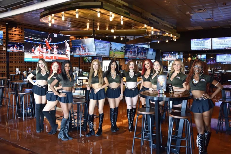 Image: The Bombshell Girls are ready to serve.