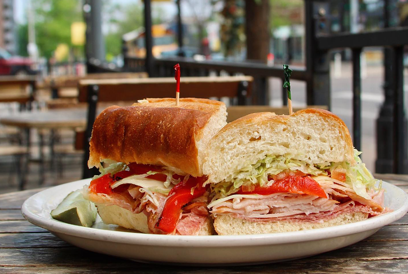 Image: a sandwich