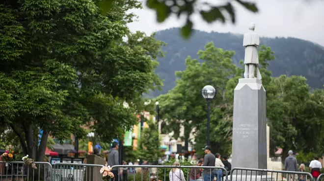 outside the boulder county courthouse