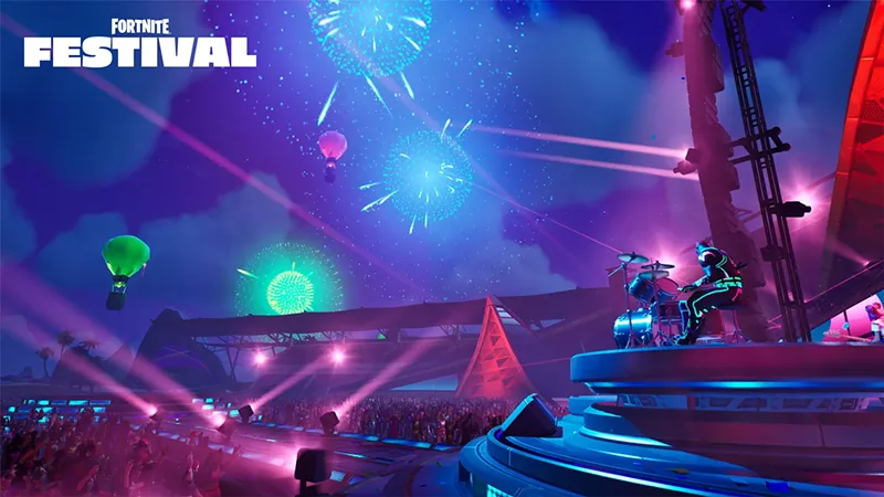 Image: Gamers can now enjoy the Chainsmokers and Blink-182 in Fortnite.