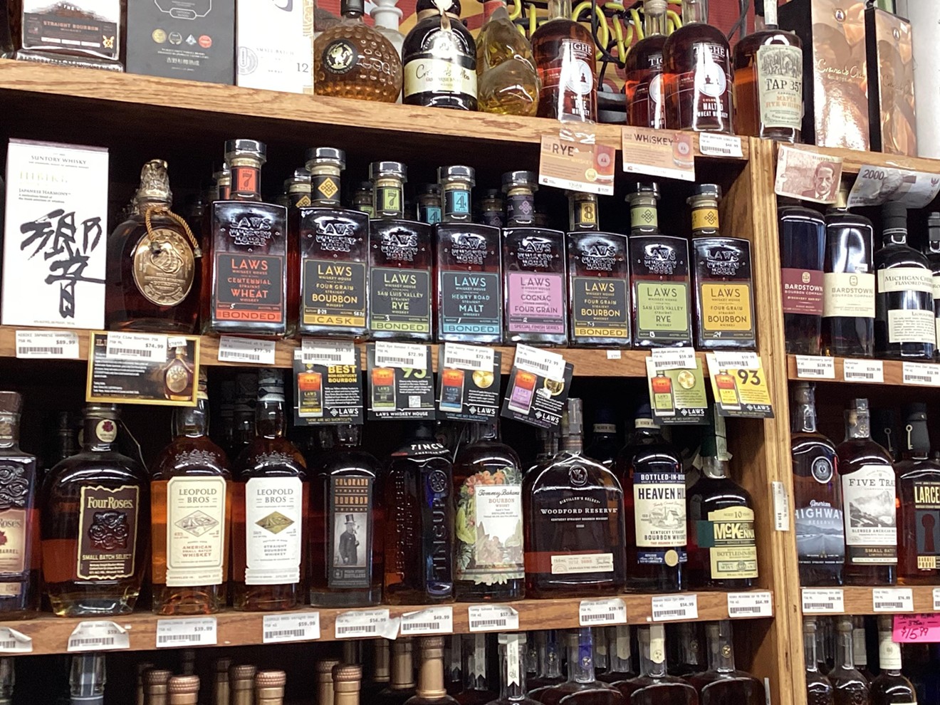 Local independent liquor stores hope to eliminate spirits from grocery store shelves.