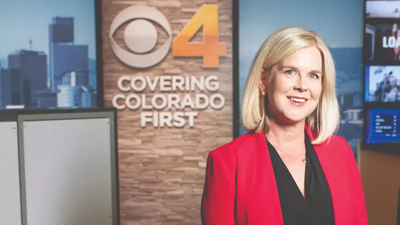 Image: Kristine Strain is the news director of CBS4 Denver.