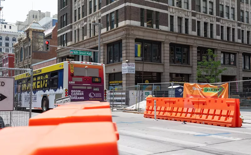 Image: Another Intersection Closed for 16th Street Mall Construction to Reopen This Week