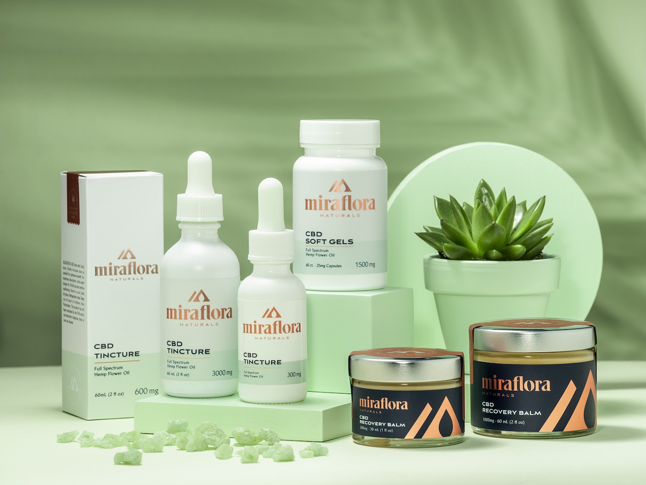 Miraflora is a Boulder-based hemp and CBD brand.