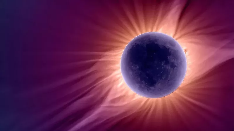 Image: total eclipse