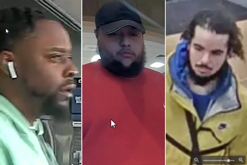 Image: Surveillance footage of the suspects in a series of imposter scams in Boulder.