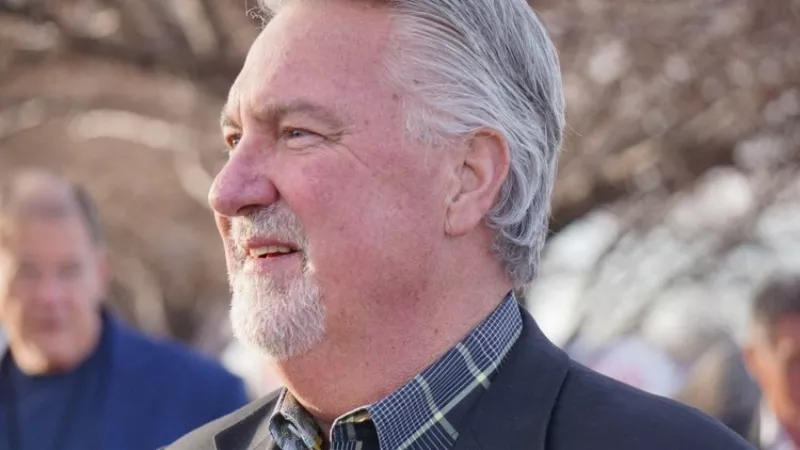 Image: Joe O'Dea won the right to represent the Republican Party against Michael Bennet in the U.S. Senate race this November.