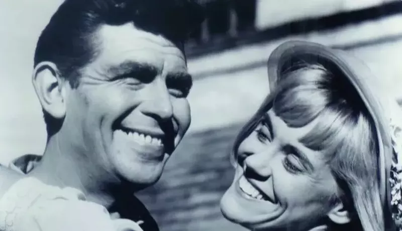 Image: Charlene Darling, finally getting to hold Sheriff Taylor in her arms