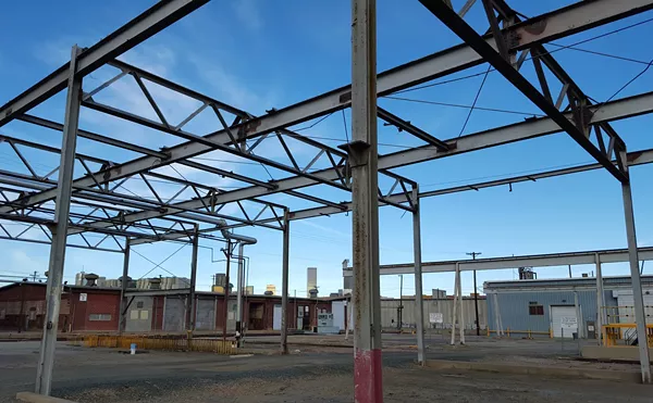 Image: Colorado Department of Transportation Demolishes Historic Buildings at Burnham Yard
