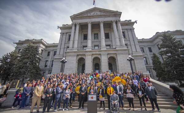 Colorado Latinos Rally at the Capitol for Latino/a Advocacy Day