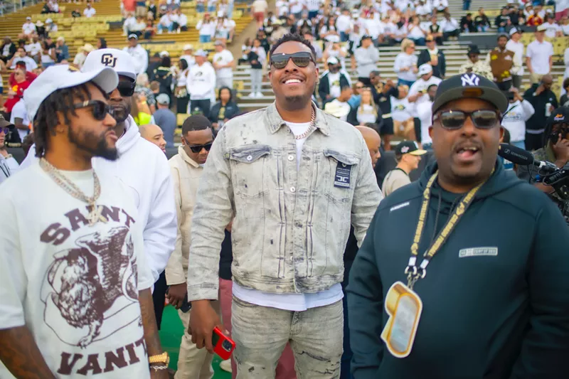 Image: NBA legend Paul Pierce at the Colorado vs. USC game on Saturday, September 30.