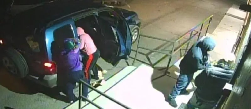 Image: Denver experienced a string of armed robberies featuring a stolen Jeep Liberty at dispensaries in 2019 and 2020, like this one recorded .