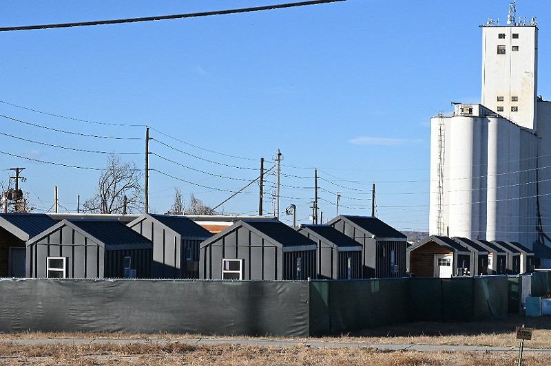 This Tiny Home Village has provided shelter for several years.