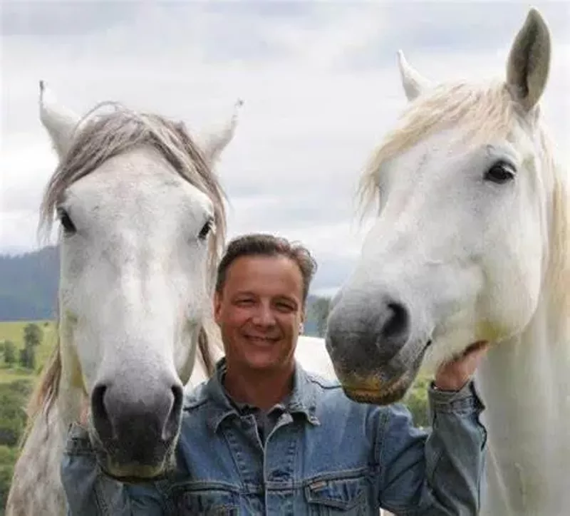 Image: The author isn't horsing around.