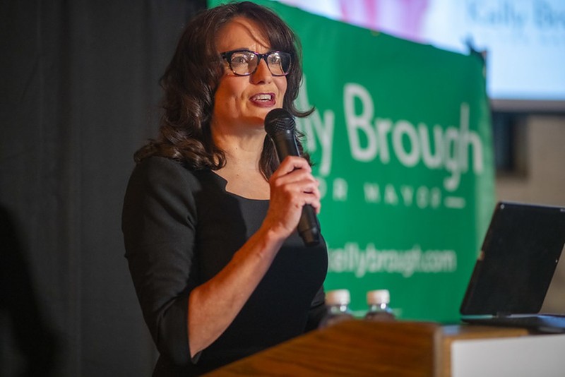 Kelly Brough is one of two candidates in the Denver mayoral runoff.