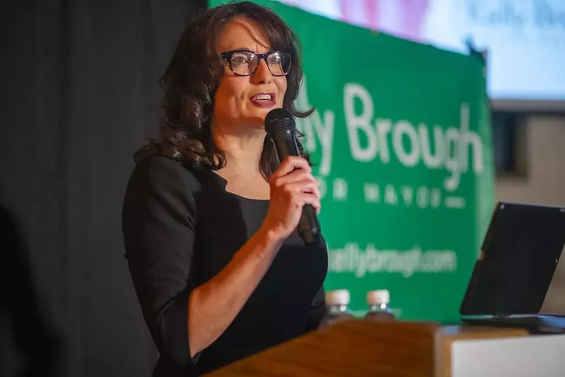 Image: Kelly Brough female candidate.