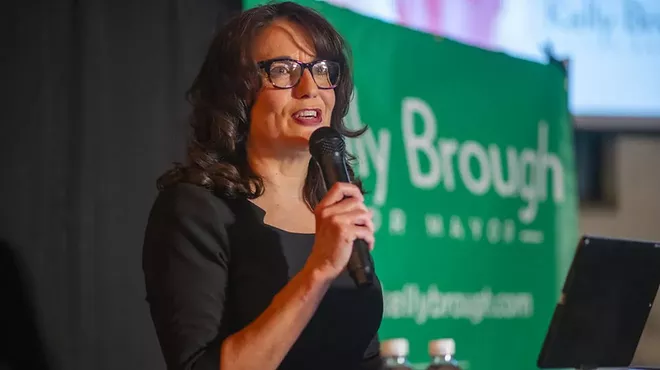 Kelly Brough female candidate.