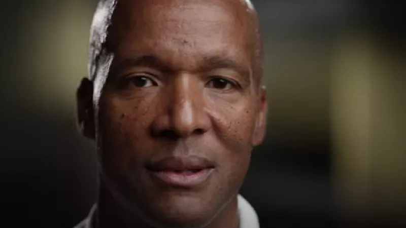 Image: A screen capture from a Colorado Football video about the life journey of Karl Dorrell, issued about a month before he was fired as the CU Buffs head coach.