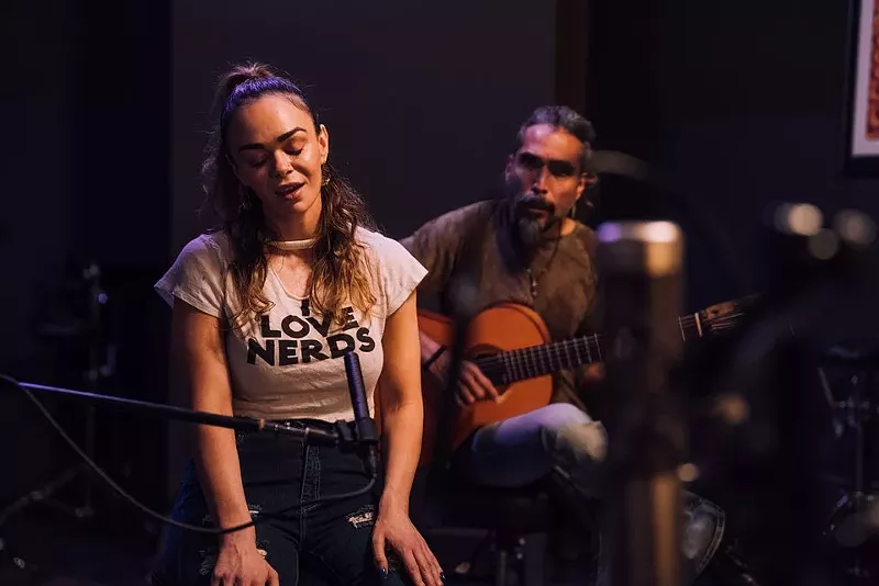 Image: Denver's Riah is making a name for herself in the local music scene and has collaborated with other artists, including guitarist El Javi.
