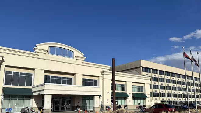 The former DoubleTree Hotel at 4040 Quebec Street