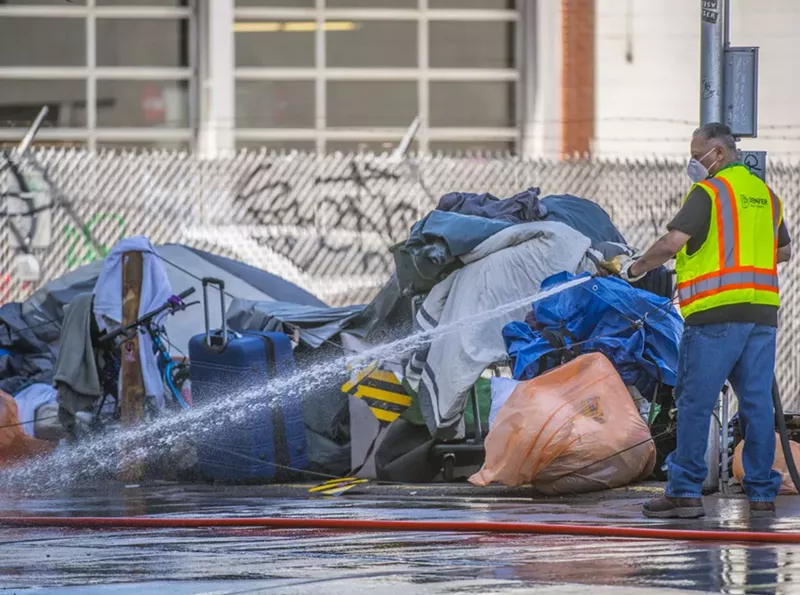 Image: The city continues to sweep encampments. How much do these actions cost?