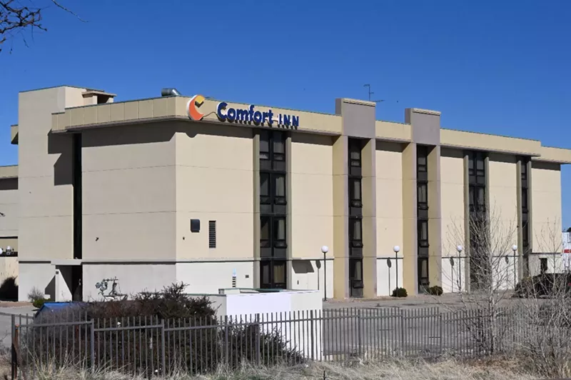 Image: The Montbello migrant shelter